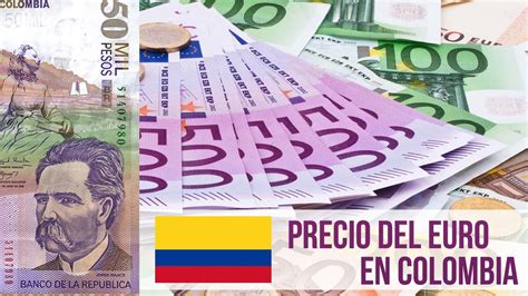cambio de euros a pesos colombianos hoy